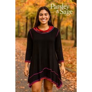 Parsley & Sage Art to Wear Dress Sz. M